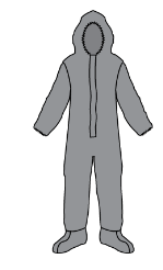 Kappler Zytron® 200 Coverall  Z2B414 Typical Applications: Chemical handling, petrochemical operations, hazardous material clean-up and remediation. Sold as a case, Qty 12 in a case.  Please choose size.