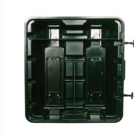 Dual SCBA Wall Case for wider harness ergonomic SCBA units-Call for price