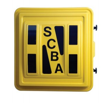 Dual SCBA Wall Case for wider harness ergonomic SCBA units-Call for price