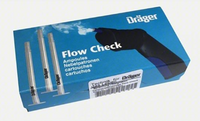 Draeger Flow-Check ampoules (package of 3 and 1 nozzle)