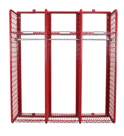 Wall Mounted Red Rack - Many options