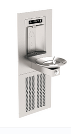 Haws RIVIVE™ Hydration Station™ Chilled Recessed Bottle Filler with Fountain