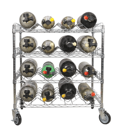 SCBA Mobile Bottle Carts