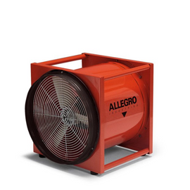 Allegro 16" Axial Explosion-Proof Blower: 1/2 HP, Single Phase (Includes 115V plug)