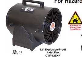 Air Systems 12” CVF Explosion-Proof Axial Fan