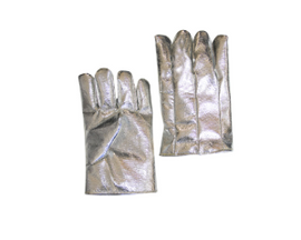 Mechanix Wear 11" High Heat Glove, Wool Lined, 19 oz Aluminized Para Aramid Blend on Back, 22 oz Para Aramid Blend on Front - Price per pair