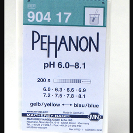 CTL Scientific PEHANON pH 6.0-8.1 - box of 200 strip  11 x 100 mm  - Hazardous : N