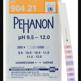 CTL Scientific PEHANON pH 9.5-12.0 - box of 200 strip  11 x 100 mm  - Hazardous : N
