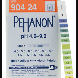 CTL Scientific PEHANON pH 4.0-9.0 - box of 200 strip  11 x 100 mm  - Hazardous : N