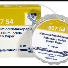 CTL Scientific Potassium iodide starch paper MN 816 N standard grade - roll of 5 meter length x 7 mm wide  - Hazardous : N