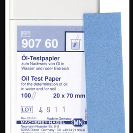 CTL Scientific Oil test paper - box of 100 strips (20 x 70 mm)   - Hazardous : N