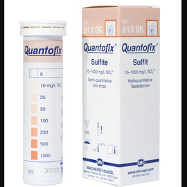 CTL Scientific QUANTOFIX Sulfite *For Research Purposes Only* - box of 100 strips (6 x 95 mm)  - Hazardous : N