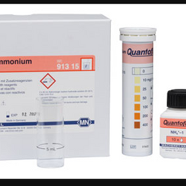 CTL Scientific QUANTOFIX Ammonium *This item is hazardous and cannot ship Parcel Post. It is required to ship UPS Ground* - box of 100 strips & reagent  - Hazardous : Y