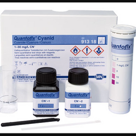CTL Scientific QUANTOFIX Cyanide - box of 100 strips & reagent  - Hazardous : Y