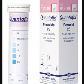 CTL Scientific QUANTOFIX Peroxide 25 - box of 100 strips (6 x 95 mm)  - Hazardous : N