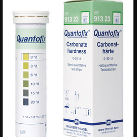 CTL Scientific QUANTOFIX Carbonate hardness - box of 100 strips (6 x 95 mm)  - Hazardous : N