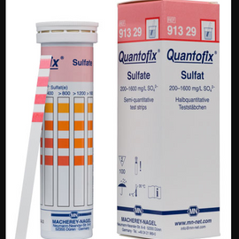 CTL Scientific QUANTOFIX Sulfate *For Research Purposes Only*  *In warmer months, item may be required to ship cold*,  - box of 100 strips (6 x 95 mm)  - Hazardous : N