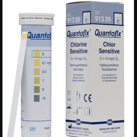 CTL Scientific QUANTOFIX Chlorine Sensitive   - box of 100 strips (6 x 95 mm)  - Hazardous : N