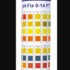 CTL Scientific PH-FIX  0-14 in snap cap tube - box of 100 strips (6 x 85 mm)  - Hazardous : N