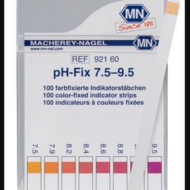 CTL Scientific PH-FIX  7.5-9.5 - box of 100 strips (6 x 85 mm)  - Hazardous : N