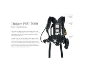 Draeger PSS 5000 SENTINEL 7000 NFPA Certified SCBA - Please call for configuration