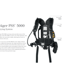 Draeger PSS 5000 SENTINEL 7000 NFPA Certified SCBA - Please call for configuration