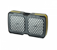 Draeger X-plore 8000 Multi-Gas Filter - Chlorine, Hydrogen Fluoride, Ammonia, Methylamine, Formaldehyde, Hydrogen Sulfide, Sulfur Dioxide, Hydrogen Chloride Filter