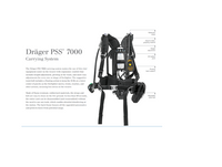 Draeger PSS 7000 - NFPA Certified SCBA - Call for configuration