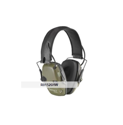 Honeywell Howard Leight Impact Sport Sound Amplification Earmuff  - NRR 22, Green/Black