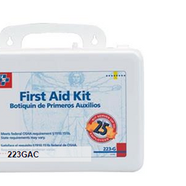 First Aid Only Weatherproof 25-Person Bulk First Aid Kit with Gasket