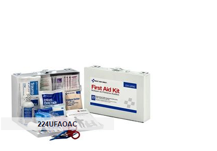 First Aid Only 25-Person Bulk First Aid Kit - Metal
