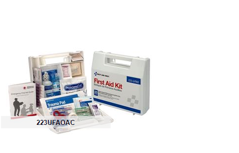 First Aid Only 25-Person Bulk First Aid Kit with Dividers