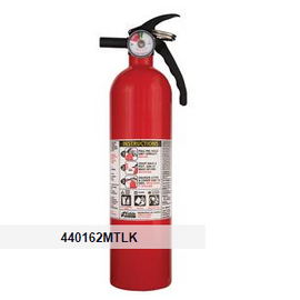 Kidde 2.5 lb ABC Automotive FC110 Extinguisher w/ Metal Valve & Plastic Strap Bracket (Disposable)