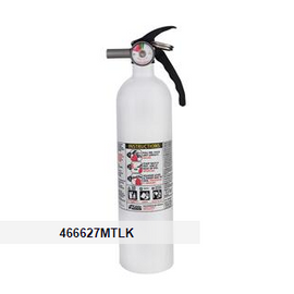Kidde 2.5 lb ABC Mariner 110 Extinguisher M110G w/ Metal Valve & Plastic Strap Bracket (Disposable)