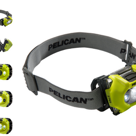 Pelican Headlamp LED High Visibility Yellow