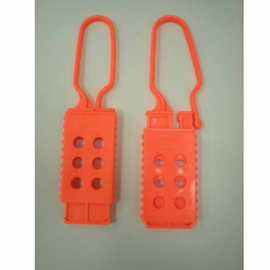 Rackem Safety Sparkproof Plastic Hasp for Lockout -  Holds 6 locks (1 Hasp)