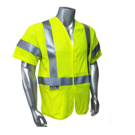 Radians Premium Mesh Modacrylic FR Vest Class 3 with Short Sleeves - Please Choose Size