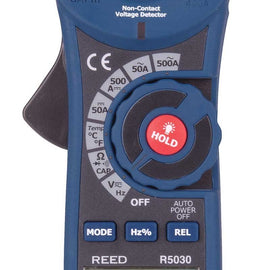 REED R5030 500A True RMS AC/DC Clamp Meter with NCV