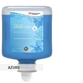 SC Johnson Refresh™ Azure Foam Hand Cleanser, 1 L Refills, 6 per case